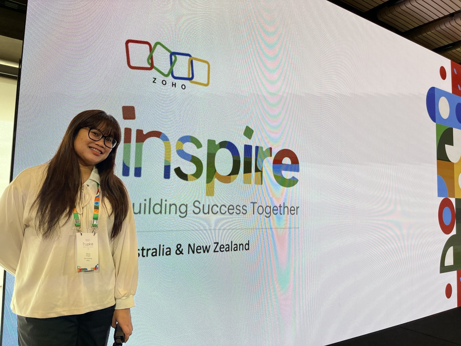 At Zoho Partner Inspire Australia and New Zealand